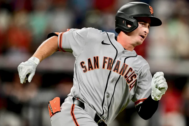 Hill doubles as Giants fall to Guardians, 8-1